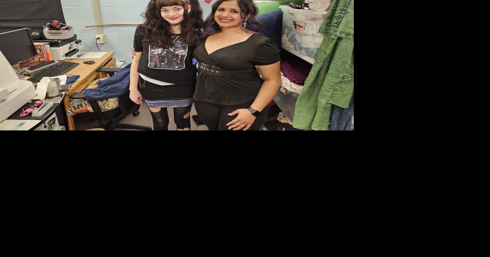 Students transform thrifted clothing for fashion show