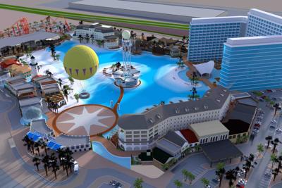 West Valley, Crystal Lagoons Island Resort plans