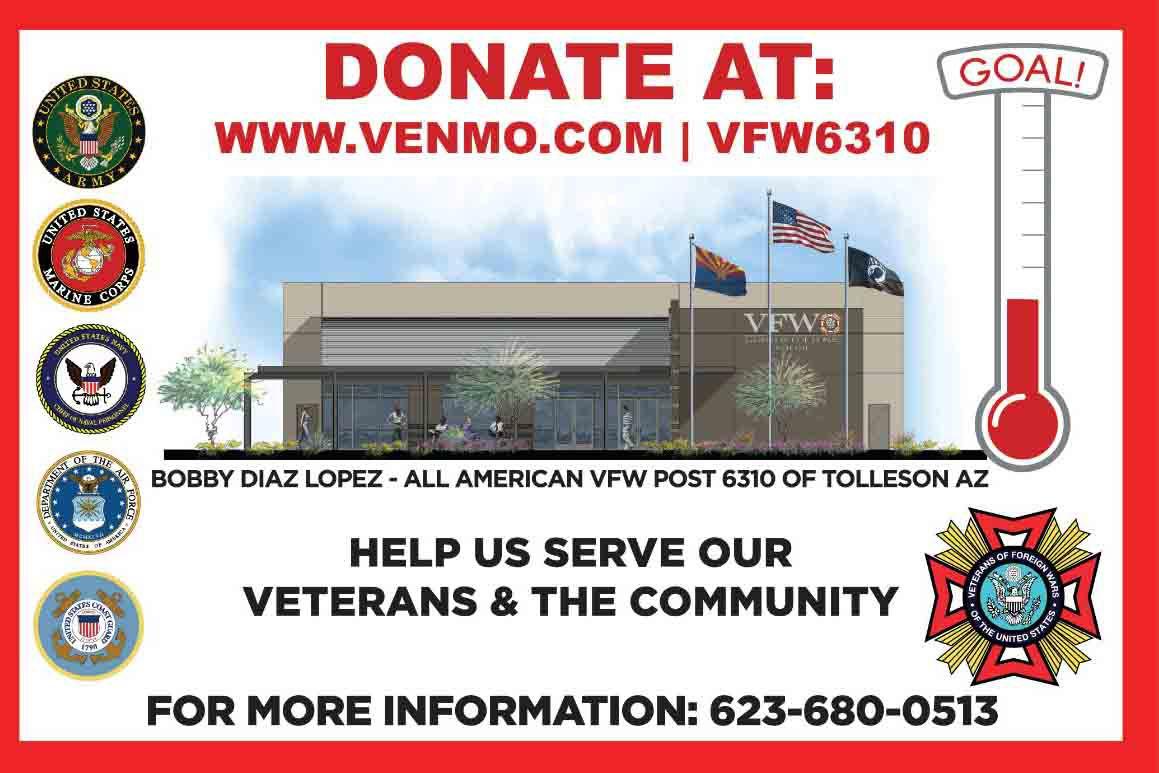 Tolleson VFW post raising money for new building News