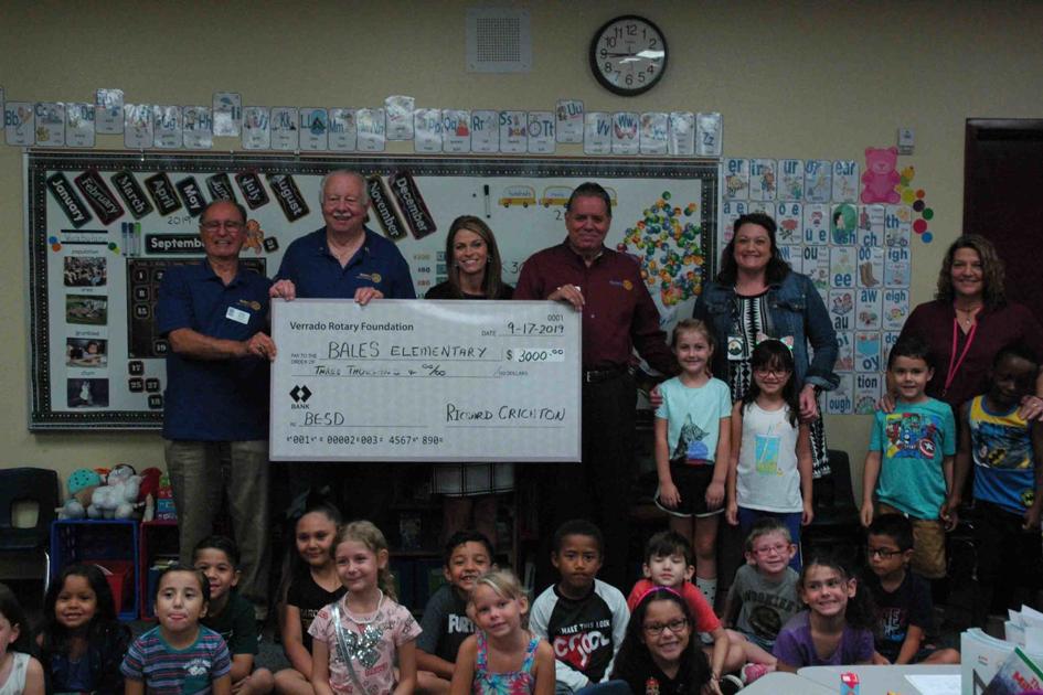Rotary Club of Verrado supports Bales Elementary in literacy efforts