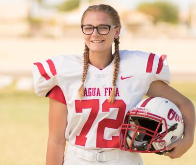 Female Kicker Provides Support For Agua Fria Football Sports