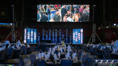 The Western Maricopa Coalition held its 25th annual Best of the West awards dinner at University of Phoenix Stadium Thursday, November 2. The annual ceremony honored city, business and school officials instrumental to the West Valley.
