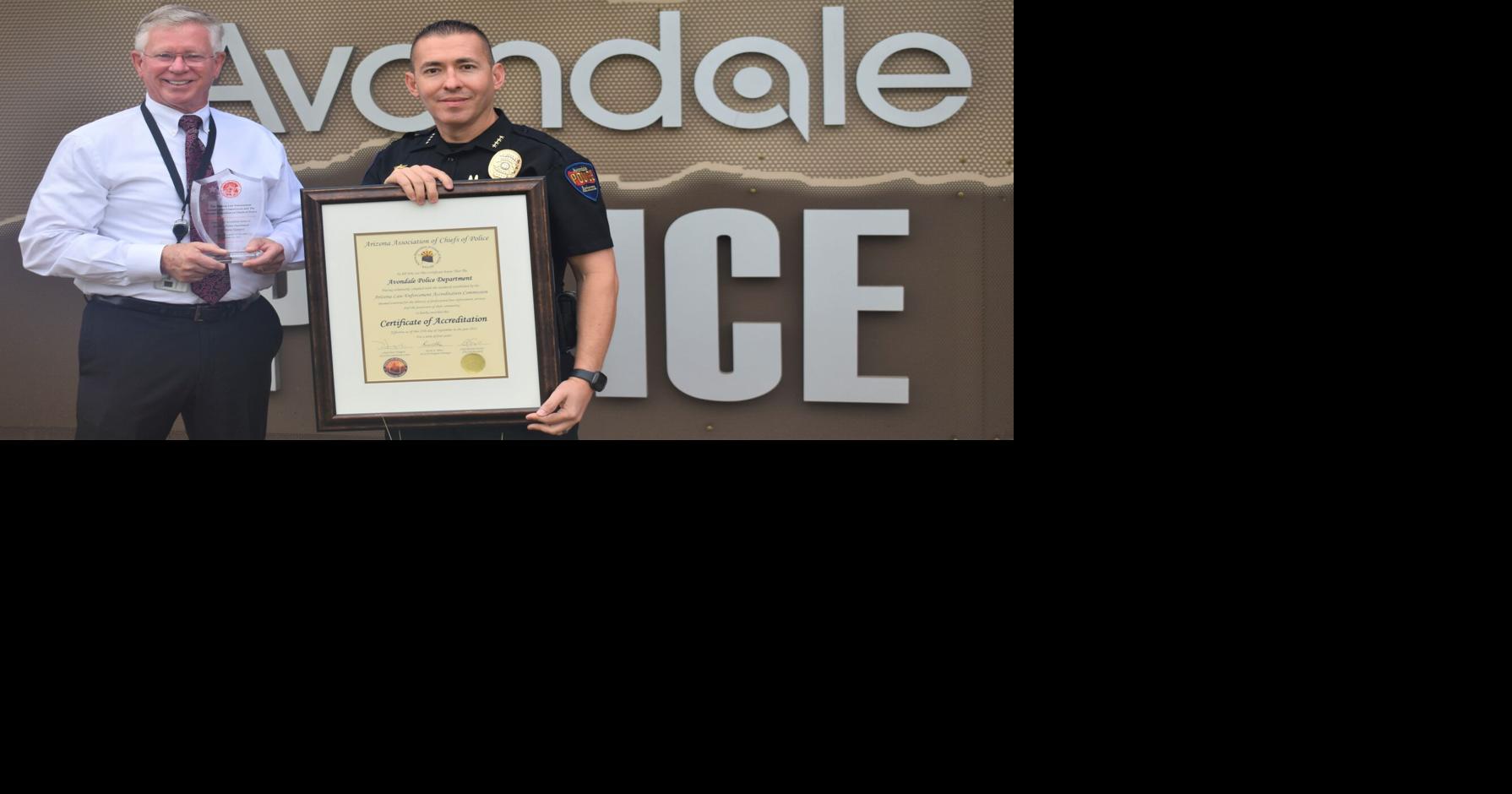 Avondale PD receives ALEAP accreditation News