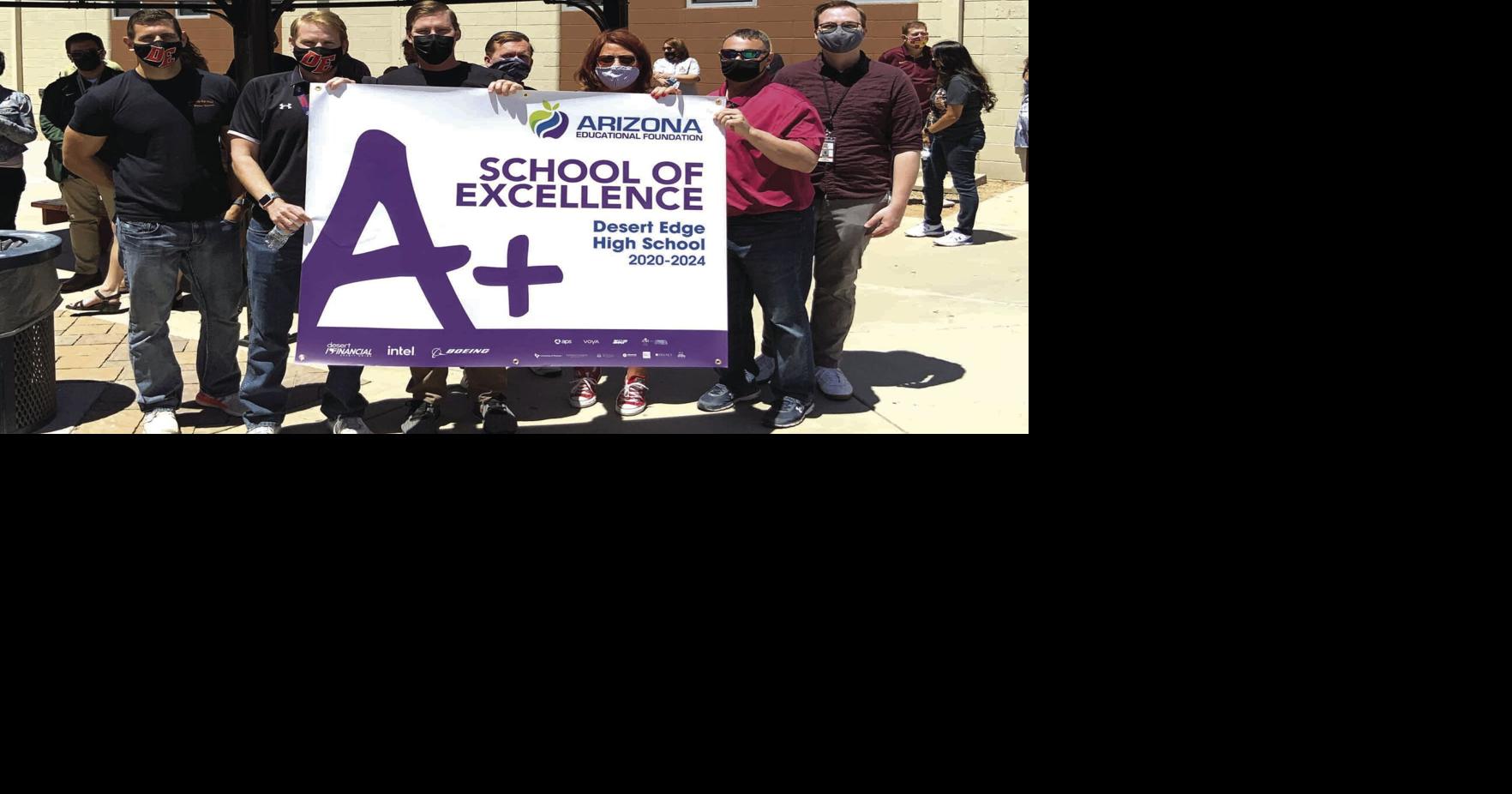 Desert Edge receives A+ School of Excellence award News