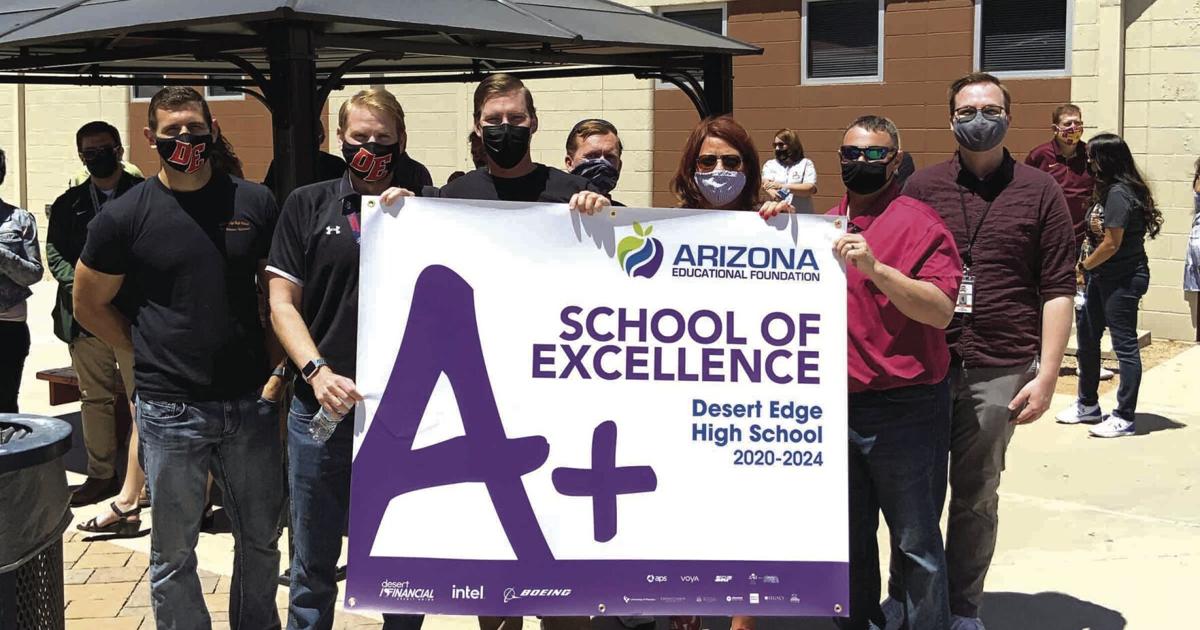 Desert Edge receives A+ School of Excellence award News