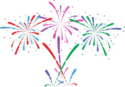 west reading playground fireworks clipart