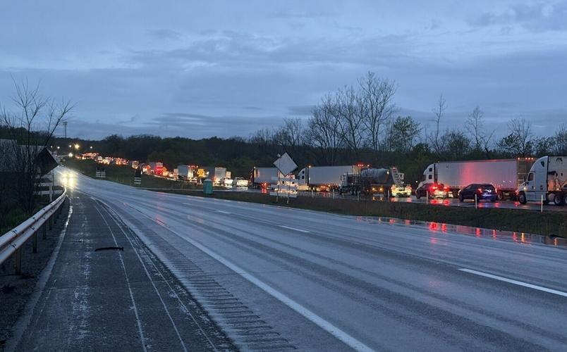 Multi vehicle crash backs up westbound traffic on I-80 in Mercer County ...