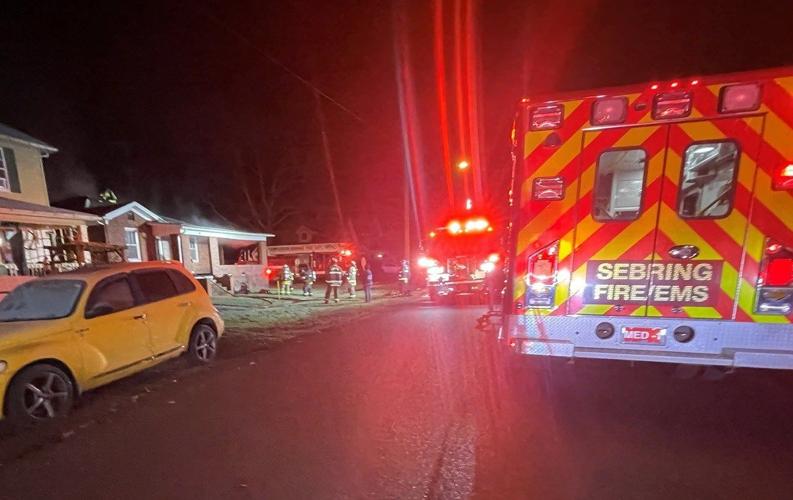 Flames break out in Sebring home | Archives | wfmj.com