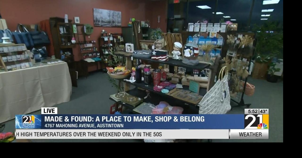 Made & Found features over 45 local crafters and makers | News | wfmj.com