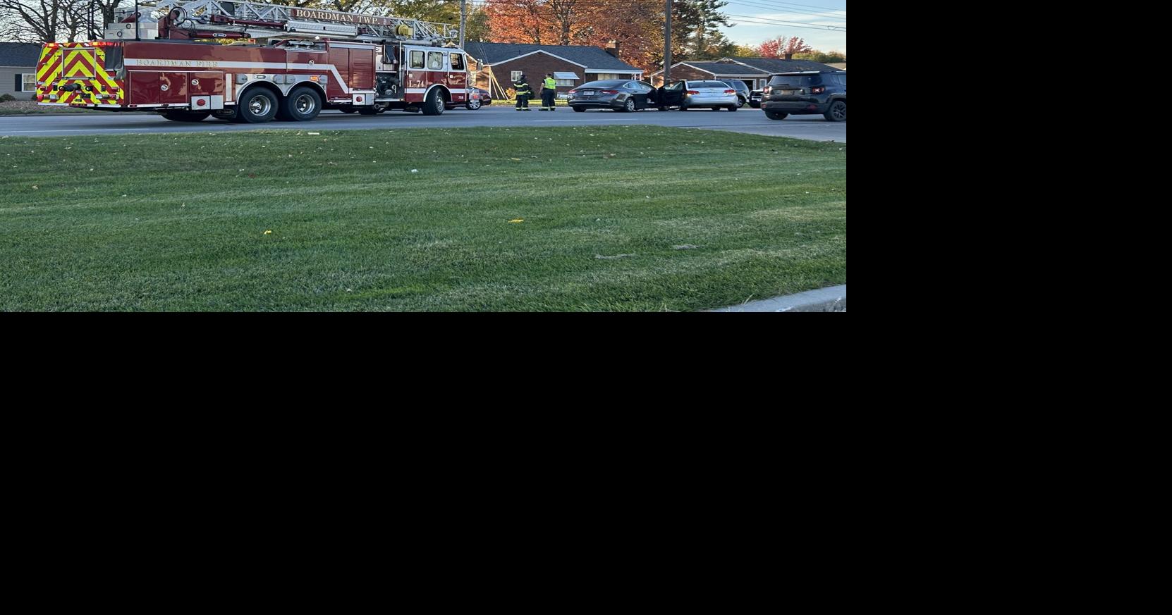 Two people sent to hospital following crash in Boardman