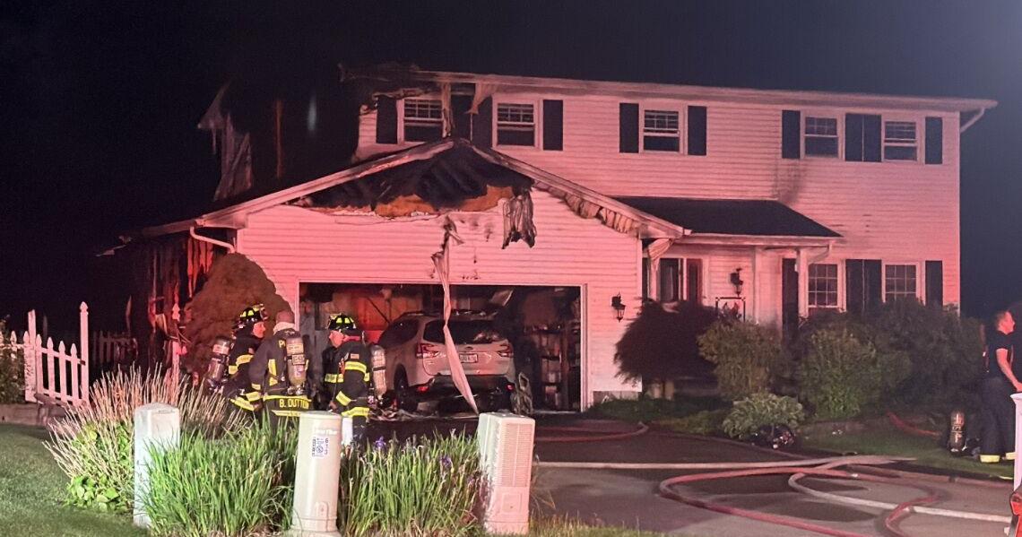 Boardman Township home heavily damaged by fire late Tuesday