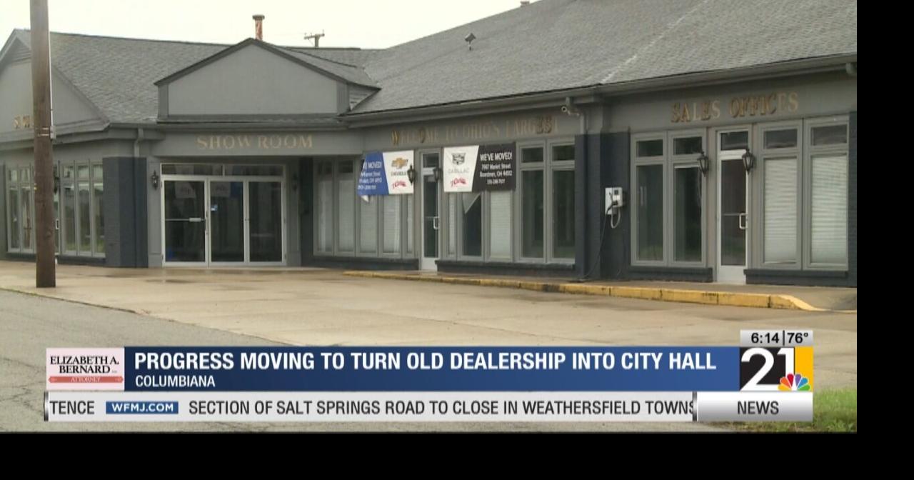 Progress on flipping Columbiana auto dealership into brand-new city hall