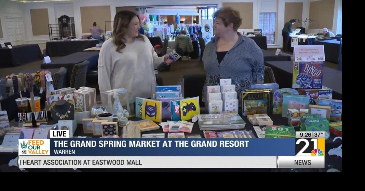 The Grand Resort host spring vendor market | News | wfmj.com