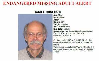 Endangered missing adult alert issued for Ohio man | Archives | wfmj.com