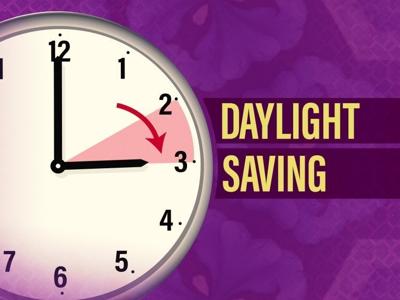 Daylight saving time: Remember to set clocks forward Saturday night ...