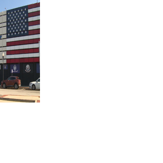 SLIDESHOW: Developer to remove flag facade from downtown Sharon building