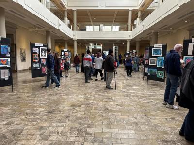 Artist Ralph Butler Butler Institute of Art recognizing young artists in the valley ...