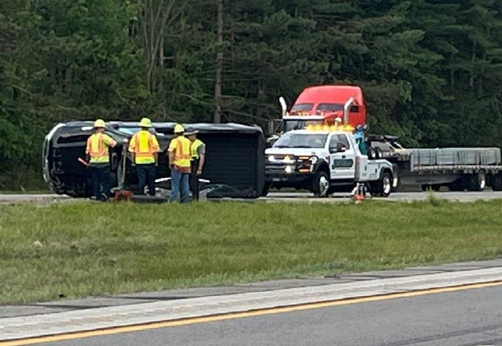UPDATE: Truck rollover slows traffic on Ohio Turnpike in Jackson ...