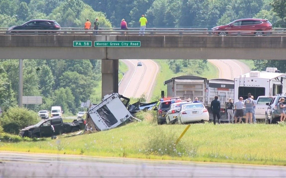 Police in Mercer Co. ID victims of I-79 crash | Archives | wfmj.com