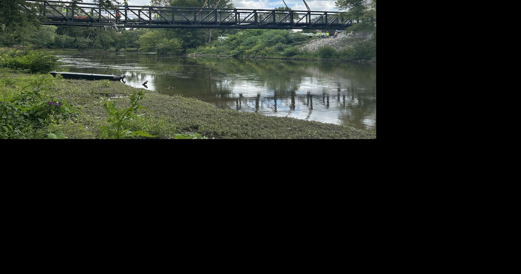 Progress continues on pedestrian bridge in Warren’s Perkins Park