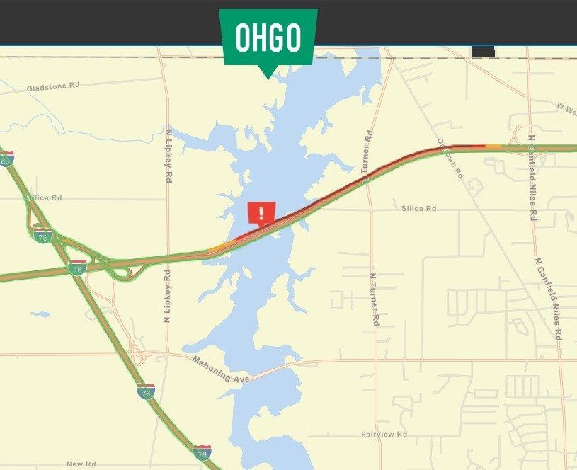 Traffic moving again on I-80 after crash over Meander Reservoir