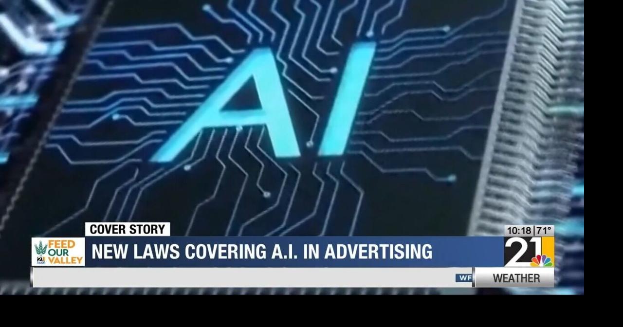 Cover Story: Laws covering A.I. in advertising