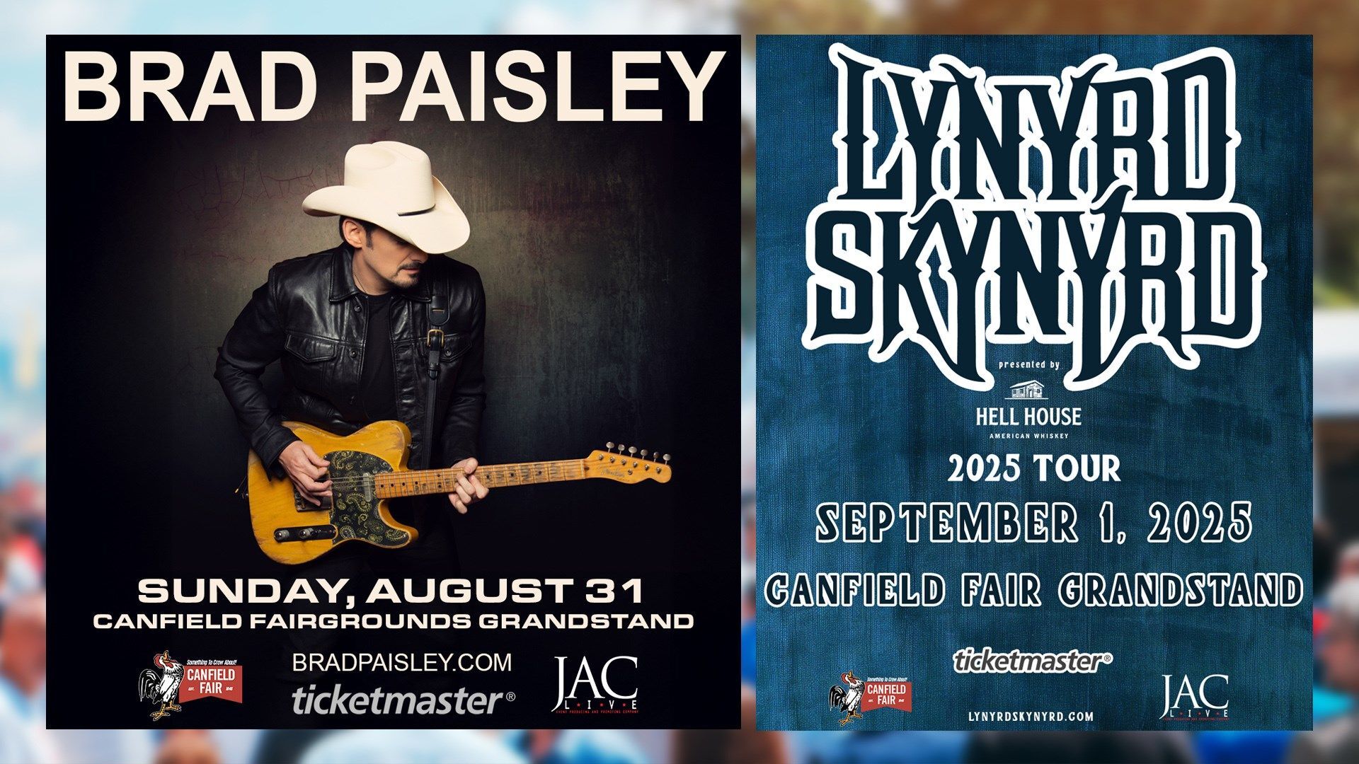 Opening acts announced for Sunday, Monday concerts at Canfield