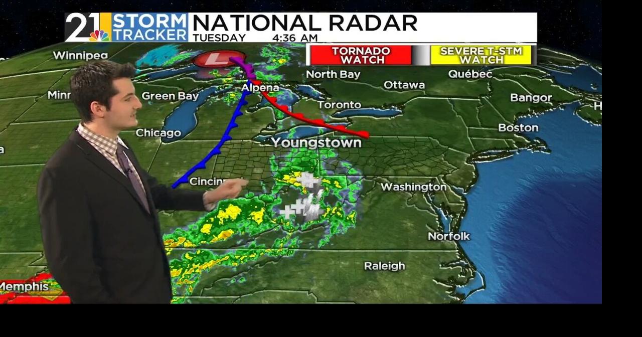 Tracking shower chances Tuesday, widespread rain Wednesday | Weather ...