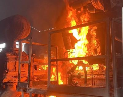 Evacuation lifted after fire at Mercer County gas distribution site ...