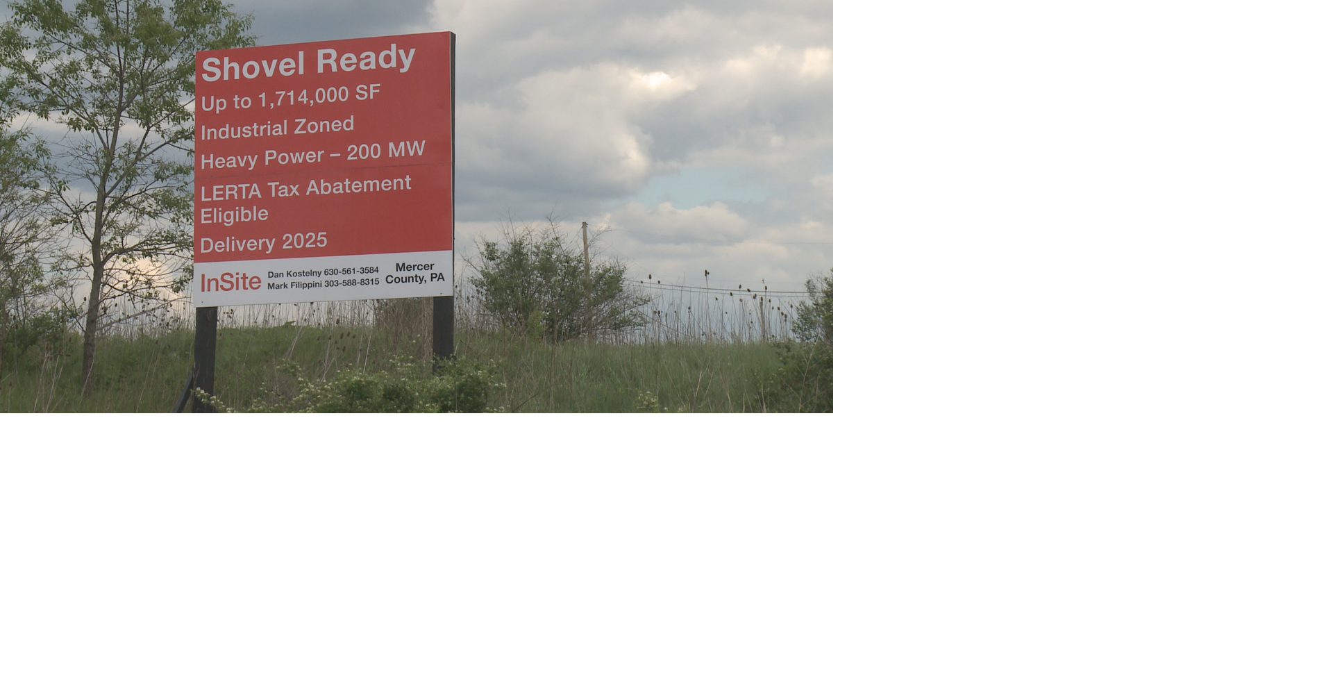 Buyer pulls out of major warehouse project in Mercer County