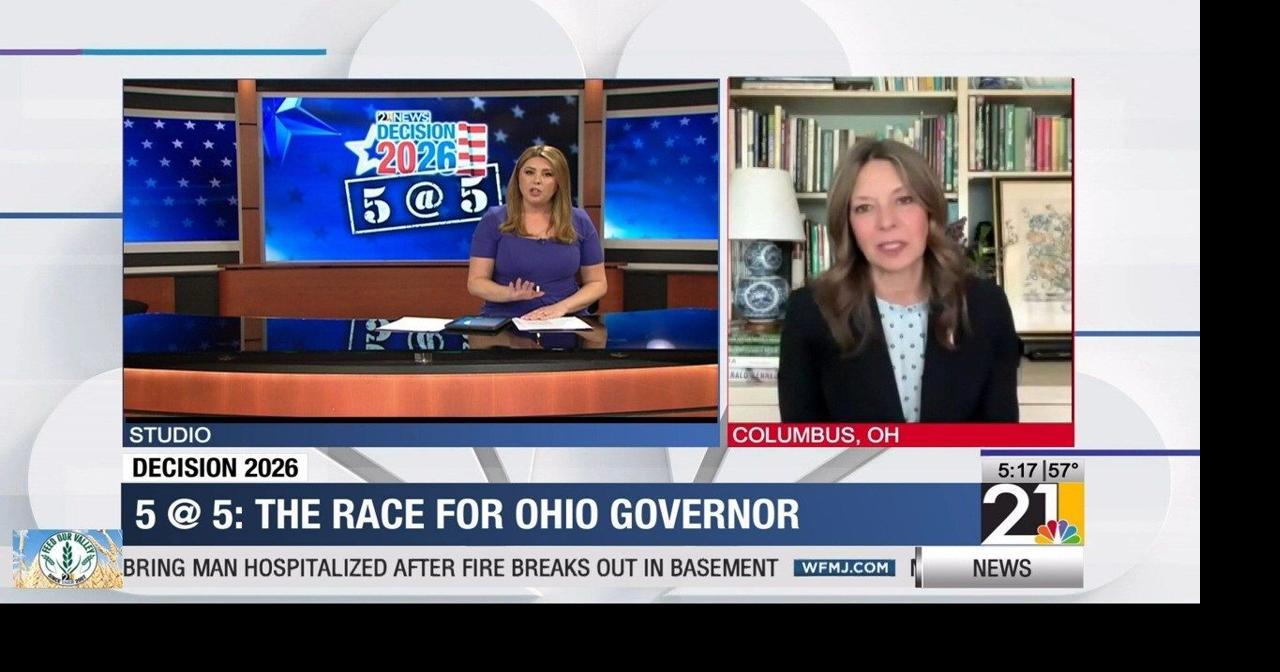 Democratic candidate running for Ohio Governor speaks on goals for Ohio ...