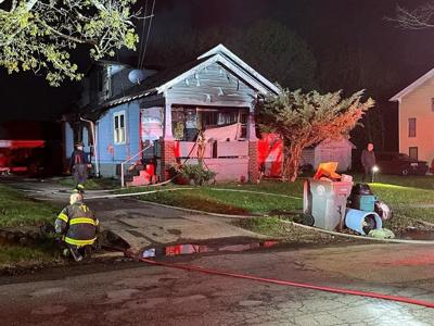 Two firefighters taken to hospital after Youngstown house fire ...