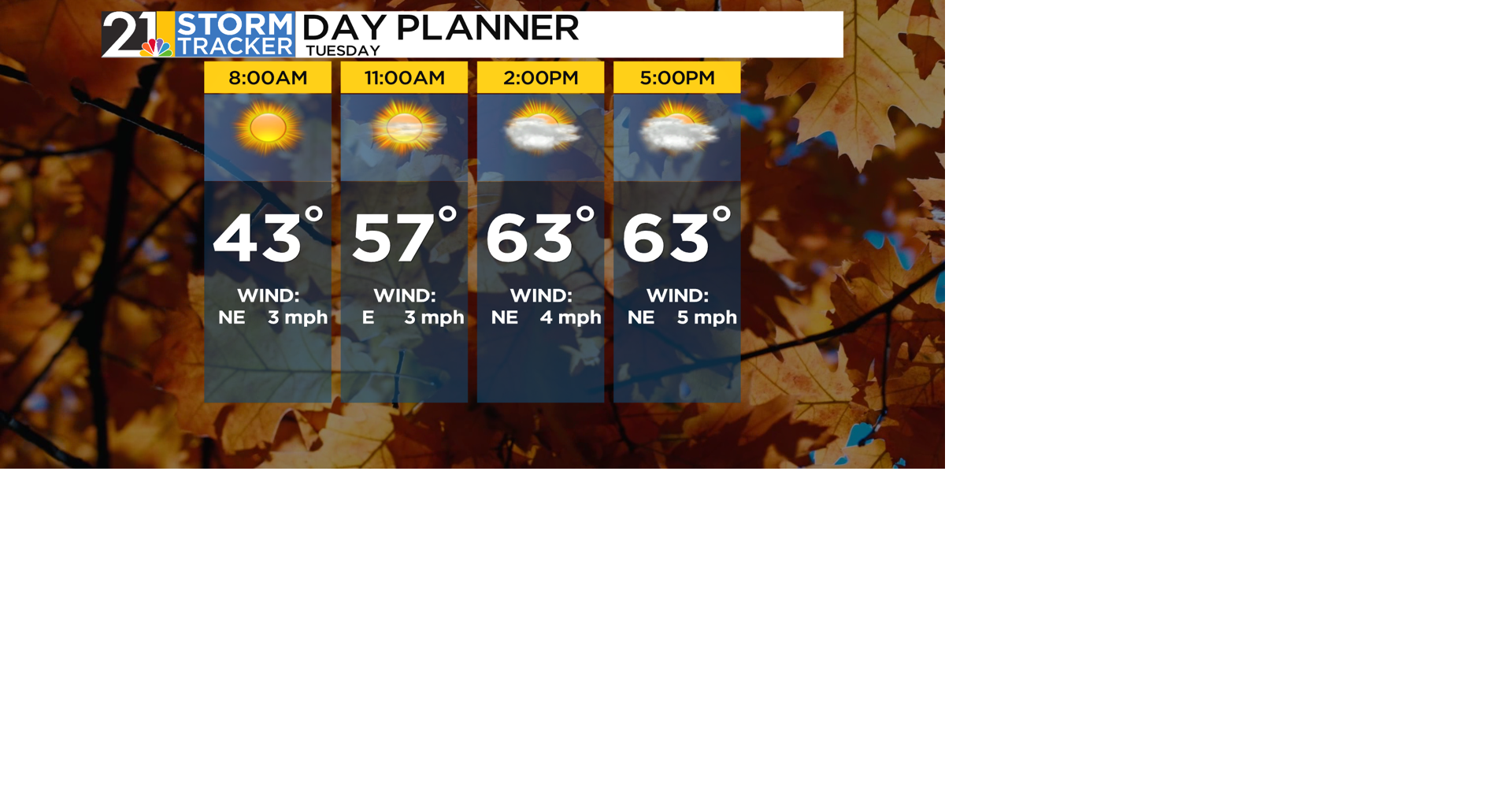 More dry & mild weather to round out October | News | wfmj.com