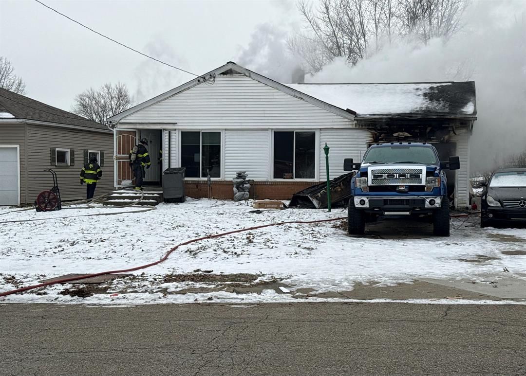 Fire damages garage, home in Youngstown | Local News | wfmj.com