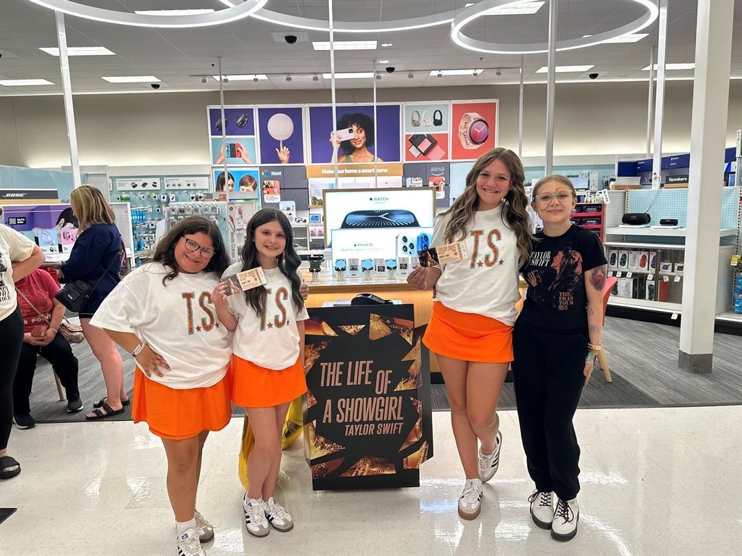 Valley Swifties gather at Target for midnight release of new