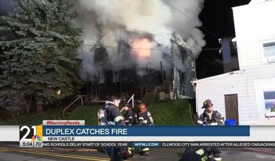 Residents flee from burning duplex in New Castle | Archives | wfmj.com