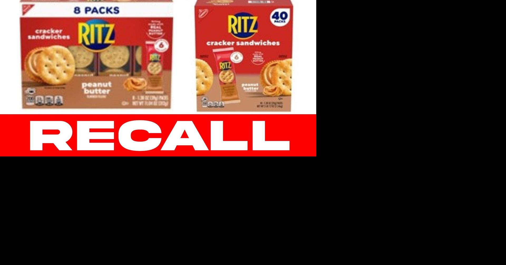 Ritz cracker sandwiches recalled due to error that could lead to life ...