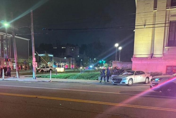 Two YPD cruisers involved in downtown Youngstown crash | Local News ...