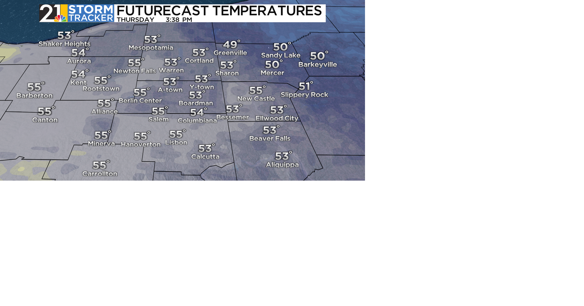 A dreary and cooler Thursday, but a warm-up is on the way | News | wfmj.com