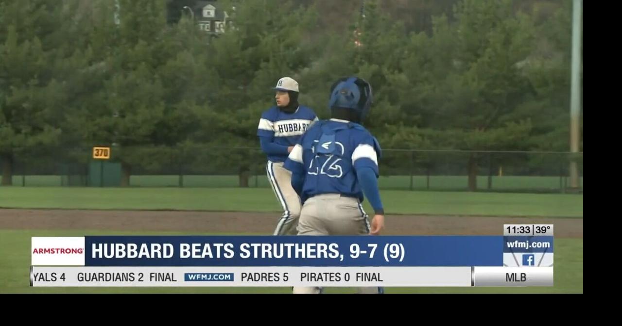 Baseball: Hubbard beats Struthers in extras | Sports | wfmj.com