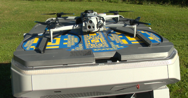 Austintown Fire Department using drones as first response to scene