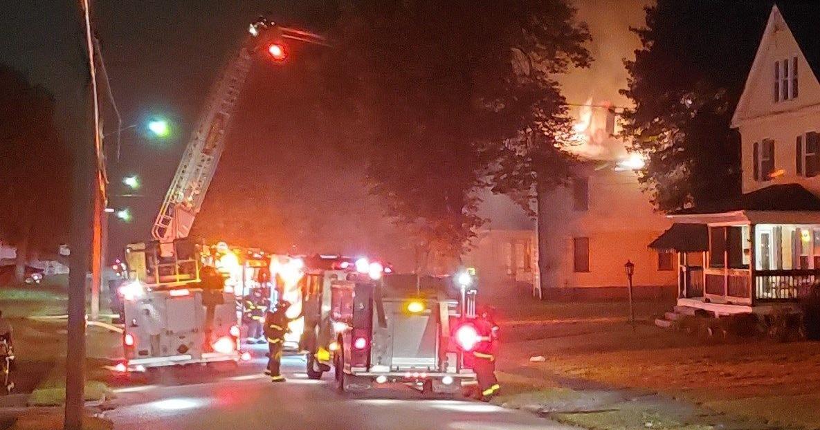 Crews called out twice in one night to burning Youngstown home ...