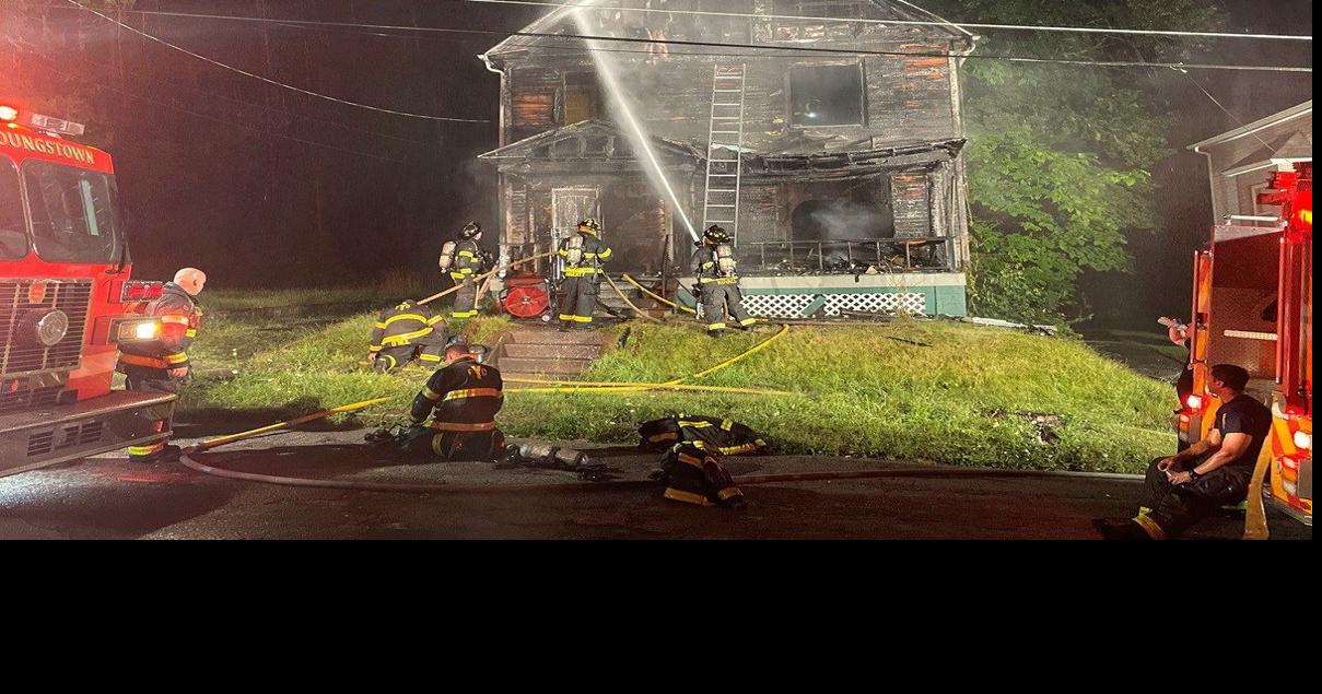 Crews battle stubborn house fire on Youngstown's Southside | Archives ...