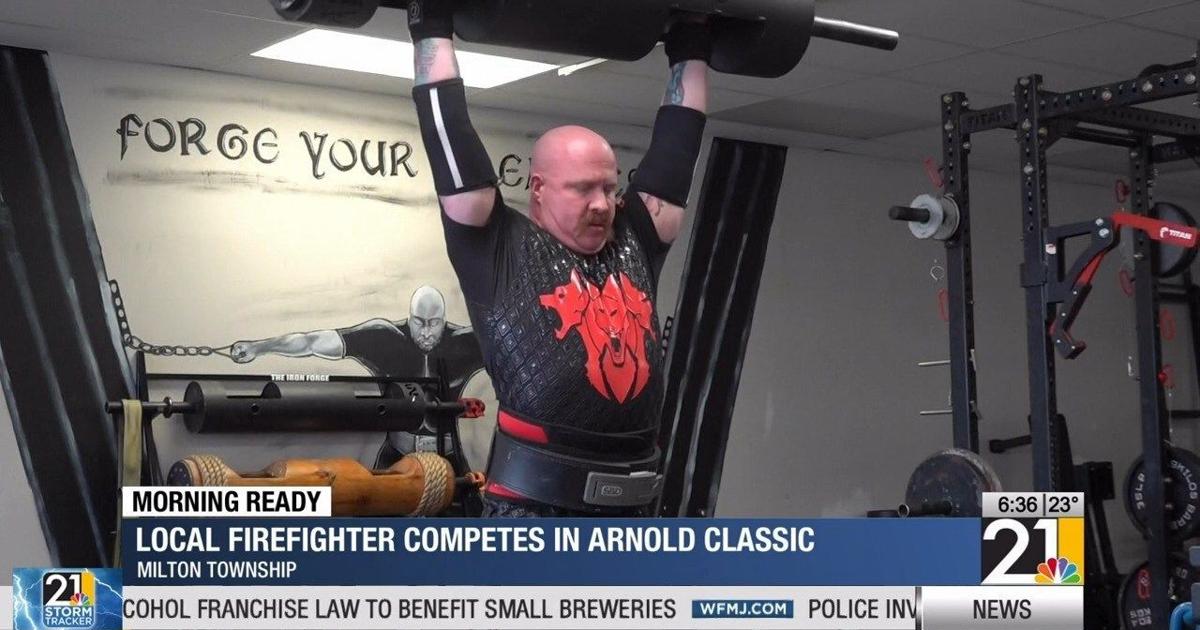Donald Stacknick Local Fire Lieutenant Competes in Arnold Classic this Weekend ...