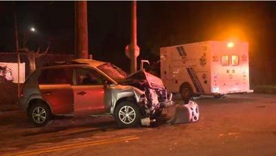 Four taken to hospital after two-car crash in Youngstown | Archives ...