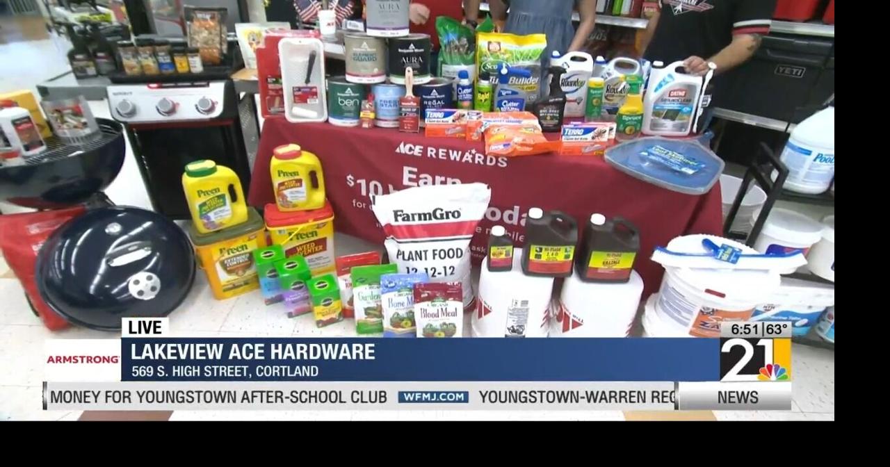 Lakeview Ace Hardware talks about outdoor summer essentials