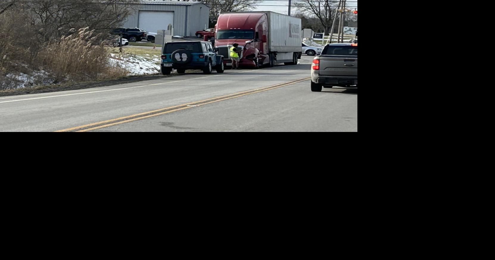 Two injured after car collides with semi in Green Township | Archives ...