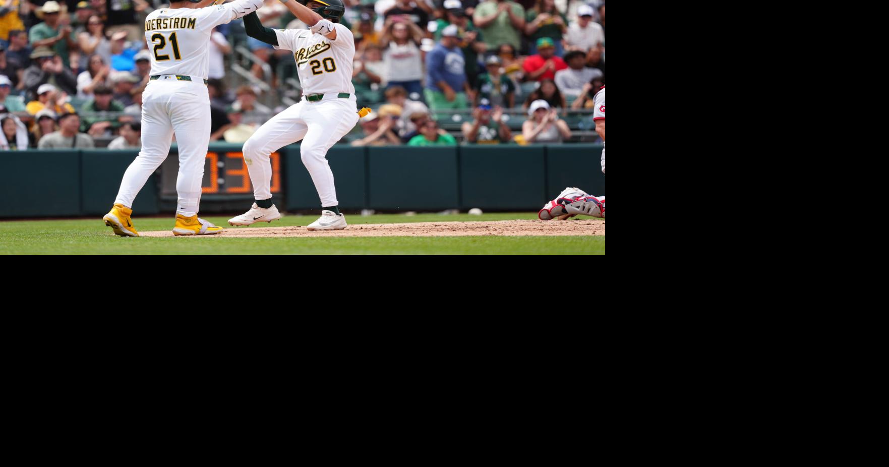 Thomas, Gelof, Soderstrom each hit a HR as Athletics beat Guardians 7-1 ...