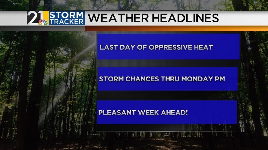 Relief from the heat and humidity, with a catch | Archives | wfmj.com