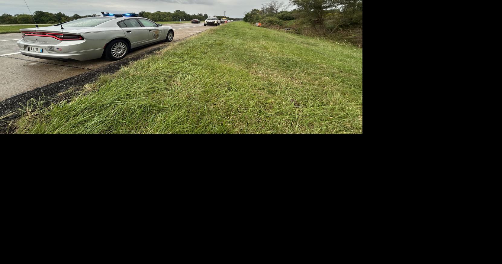 Two people taken to hospital after I-680 crash, car fire